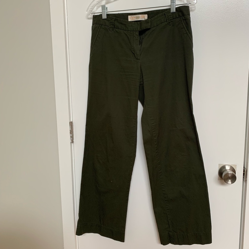 J.Crew Factory Dark Green Chinos
